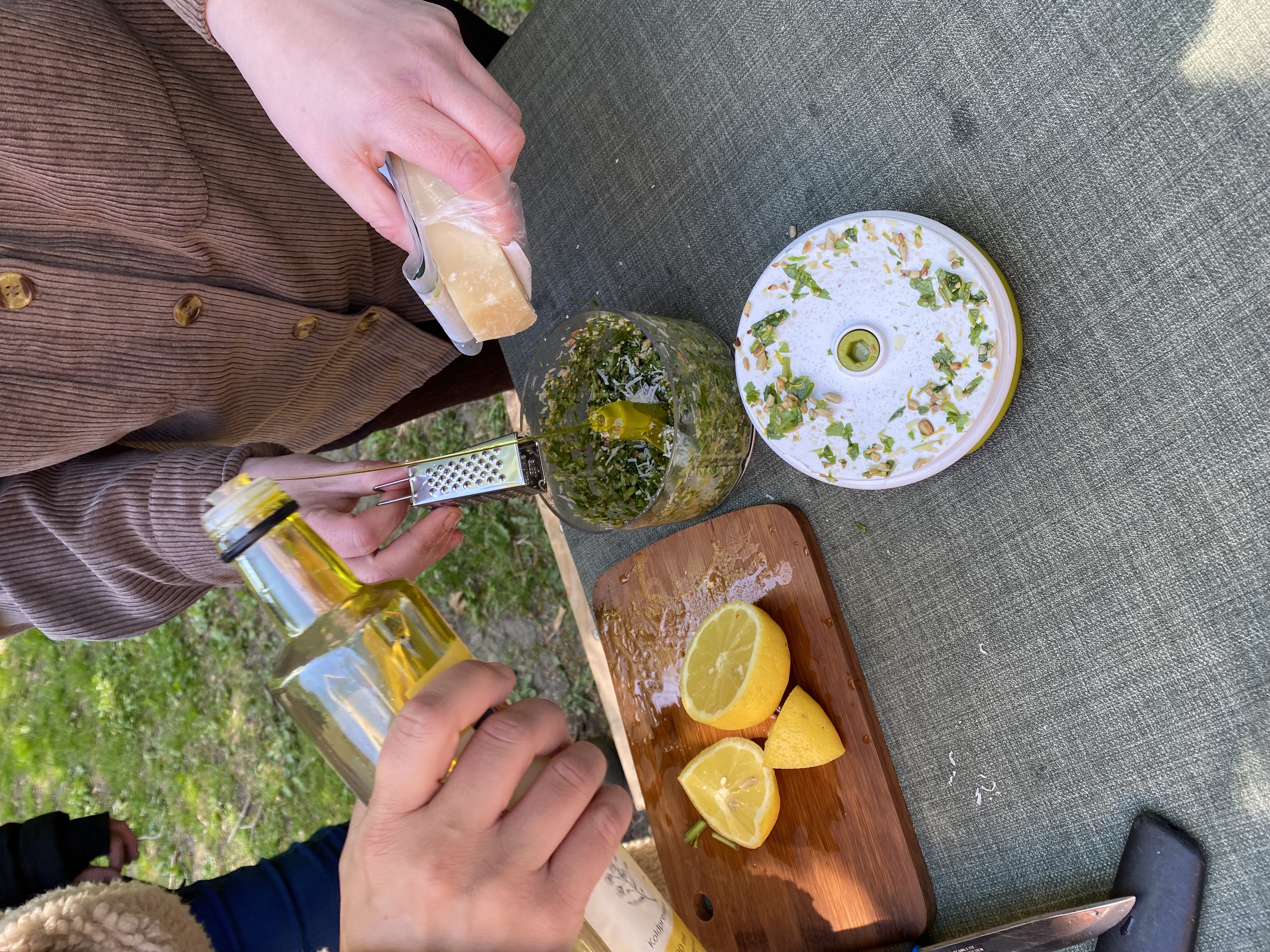 laver pesto